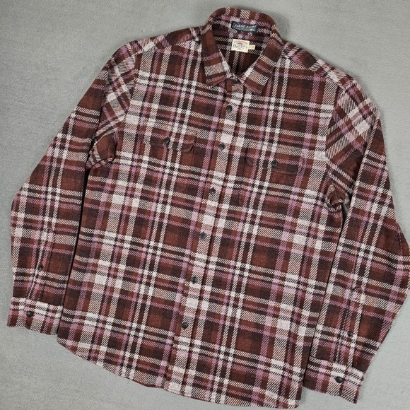Faherty Other - Faherty Legend Sweater Shirt Mens Large Red Plaid Super Soft Button Down Classic
